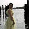 Yellow Dress on Dock