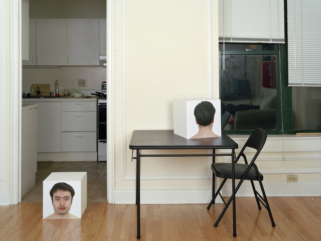 Self portrait - double #2