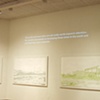 "Vision/Voice/Plan: Salina," Salina Art Center, Salina, Ks. 2009. Site drawings and projected resident comments.