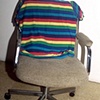 stripe chair