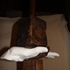 artist's hand detail