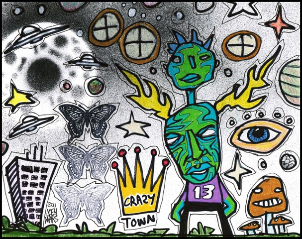 "Crazy Town #1" by Joey Mars
