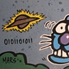 Encounter with a Blue Cat by Joey Mars