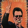 "Charlie Zombie Blood" by Dave Tree
Painted screen print