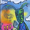"The Metamorphosis of a Hybrid Mind" by Joey Mars
14''x24'' on MDO board