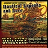 poster for the Nautical Legends and Lore show... image by Scott Bruns...poster design Kris Smith