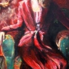 Woman in Red