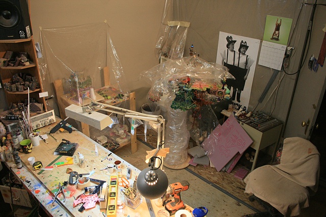 Calgary studio 2011, 370H55V in progress