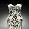 Black and White Vase
