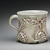 Pearly Dragon Flower Mugs
