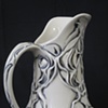 Black and White Pitcher