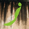 Untitled (moss wall with green shape)
