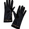ant gold studded gloves