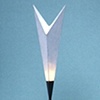 "Arrowhead" floor and table lamps