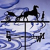 "Weathervanes" installation at Hermes, NY
