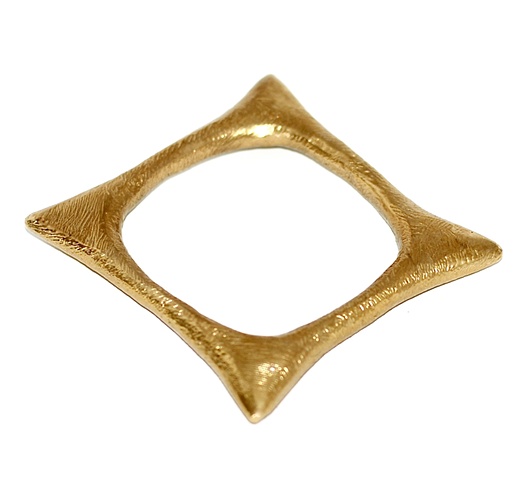 gold brass bangle