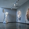 Two Young Modern Women on a Car Trip (installation view)
