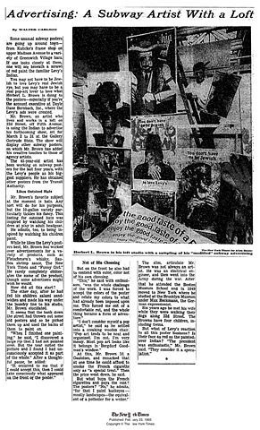 NY Times Article
