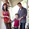 Rainn Wilson and family