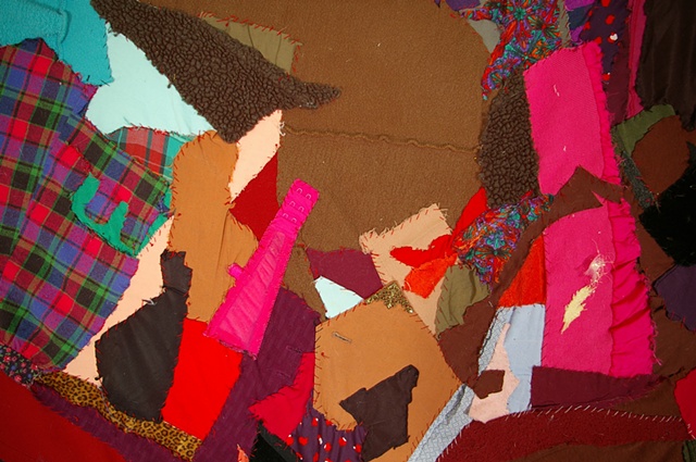 Makin' A Dollar Out Of Fifteen Cents - Scrap Quilt (Detail)