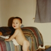 me as a naked baby