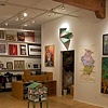 An interior view of the new Viridian Artists,INC. gallery space. 