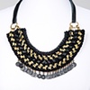 Black Leather Collar
