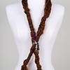 LONG WINTER BROWN NECKLACE