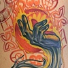 BURNING HAND