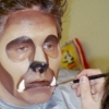 Beast Make-up Application
