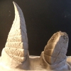 Gargoyle III - Finished Horn Sculpt