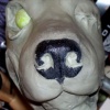 Large Dog Head Sculpt