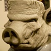 Frankenswine - Head Sculpt Progress