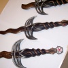 Three Finished Daggers
