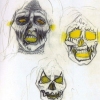The Dark - Severed Head Prop Design
