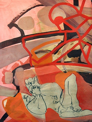 Man with Cat