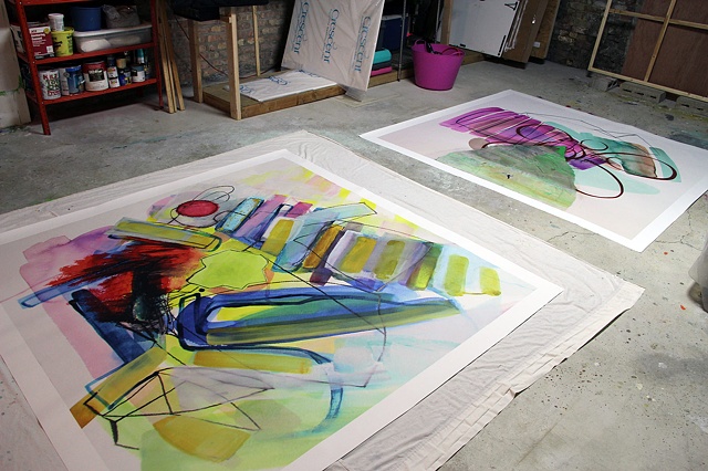 Studies 11 and 6 in progress