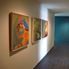Installation View of "Bow" "Landscape" and "Splash"