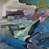 Untitled (landscape - blue)