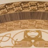 Fidelity Conference Table, inlaid knotwork
