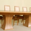Conference table and chairs