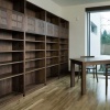 Cleft shelving, Slash desk, Edge chair