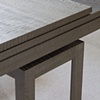 Detail: desk top with rotating hard drive cage