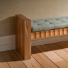 Fluted bench