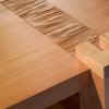 Man dining table, cleft detail
