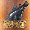 Dolmen cabinet shelf