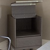 Detail: printer cabinet