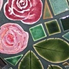 Three Roses Garden Heart
