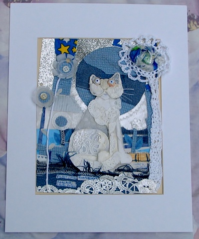 White Boy With A Crazy Quilt Moon