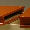 Table with Two Drawers Opened